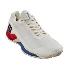 Wilson Tennisschuhe Rush Pro 4.0 Clay/Sandplatz (Stabilität) 2024 weiss/rot Herren